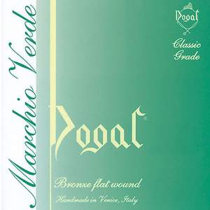 Dogal Viola String Set, Green For Small 12in Viola