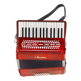 Chanson Piano Accordion 8 Bass Red