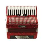 Chanson Piano Accordion 72 Bass Red Product Image