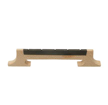 Banjo Bridge 5/8in 5 Strings Maple Ebony Insert