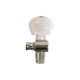 Banjo Geared 5 Peg Nickel Plate