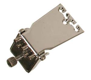 Banjo Tailpiece Piece Waverley Pattern Chrome