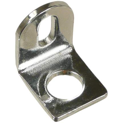 Banjo Tailpiece Mounting Bracket L-Shape Chrome