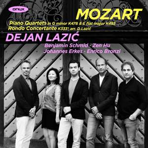 Mozart: Piano Quartets, Rondo Concertante Product Image
