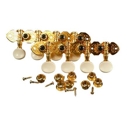 Gotoh Mandolin Machine Head Set Gold