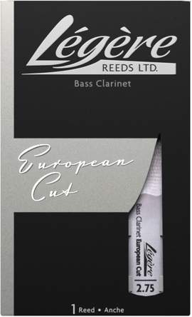 Legere Bass Clarinet Reeds European Cut 2.75