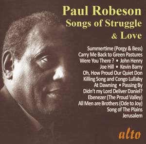 Paul Robeson: Songs of Struggle & Love