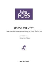 Foss, L: Brass Quintet