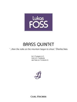 Foss, L: Brass Quintet