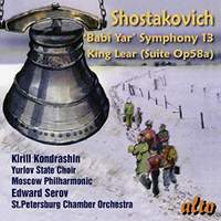 Shostakovich: Symphony No. 13 ‘Babi Yar’ & Incidental Music for King Lear, Op. 58a