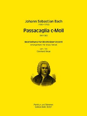 Johann Sebastian Bach: Passacaglia C-Moll Bwv 582