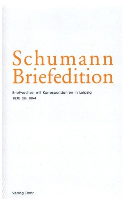 Schumann Briefedition