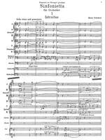 Schubert, Heinz: Sinfonietta for orchestra Product Image