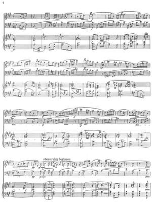 Strauss, Richard: Capriccio. Dances from the opera for violin, cello and harpsichord [or piano]