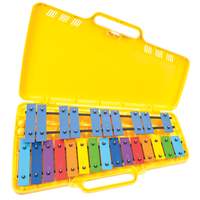 25 Note Glockenspiel ~ Coloured Keys