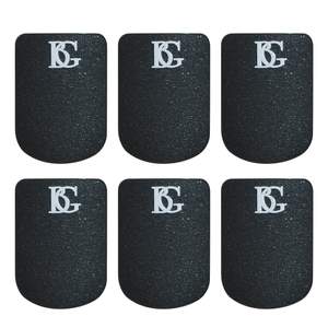 BG Mouthpiece Cushions Black Small All Saxophone + All Clarinet (Set of 6 pieces)