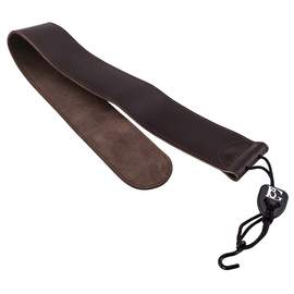 BG Bassoon Leather Seat Strap Black
