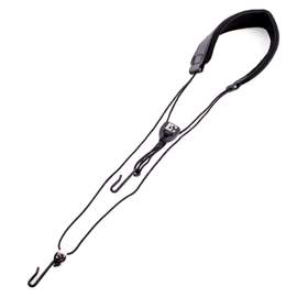 BG Bass Clarinet Harness "LEATHER" Neck Strap - Cotton Padded