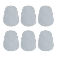 BG Mouthpiece Cushions Clear Large All Saxophone + All Clarinet (Set of 6 pieces)