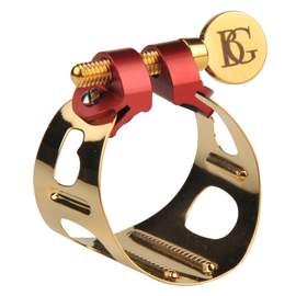 BG DUO Ligature Tenor Saxophone Gold Lacquered