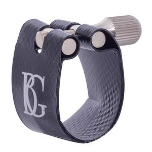 BG FLEX Ligature BLACK Bb Clarinet No Plate