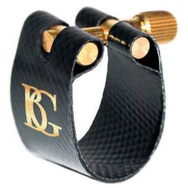 BG FLEX Ligature BLACK Baritone Saxophone No Plate