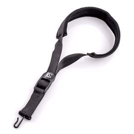 BG 'Comfort' Saxophone Neck Strap - Cotton Padded Metal Hook Teno/ Baritone Saxophone