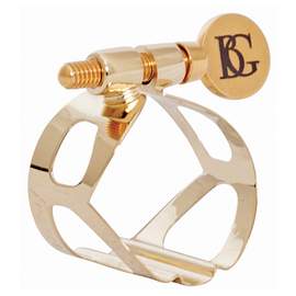 BG TRADITION Ligature Soprano Saxophone Gold Lacquered