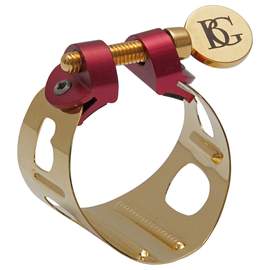 BG DUO Ligature Soprano Saxophone Gold Lacquered