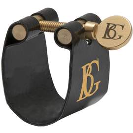 BG FLEX Ligature BLACK YAMAHA SOPRANO Saxophone "VENOVA" No Plate