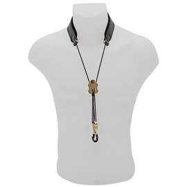 BG Leather Saxophone Neck Strap - Metal coated Snap Hook Soprano / Alto / Tenor Saxophone
