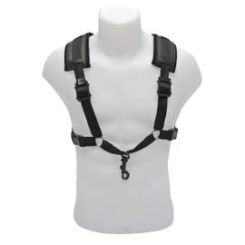 BG 'Comfort' Saxophone Harness for Men Snap Hook Alto/Tenor Saxophone Size XL