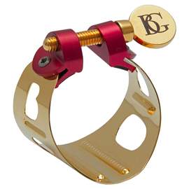 BG DUO Ligature Soprano Saxophone Gold Plated