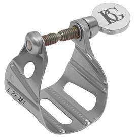 BG UNIVERSAL METAL JAZZ Ligature Alto Saxophone + Tenor Saxophone Jazz Silver Plated