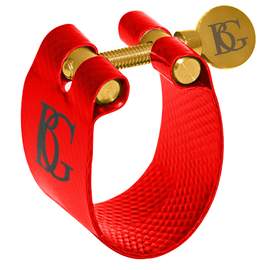 BG FLEX Ligature RED Alto Saxophone No Plate