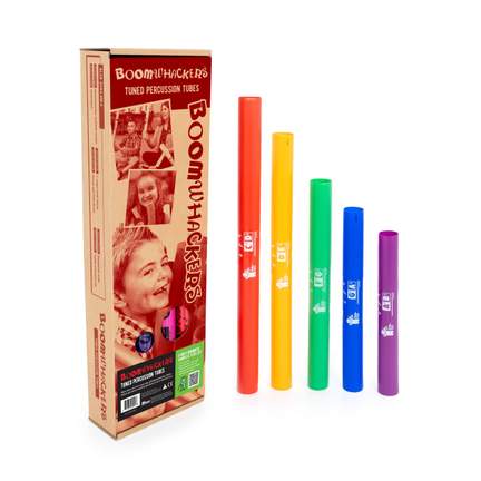 Boomwhackers 5-note chromatic sharps & flats set