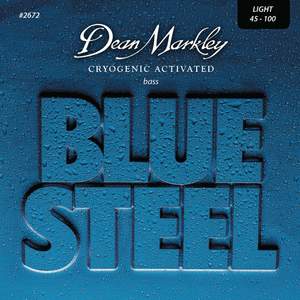 Dean Markley Blue Steel Bass Guitar Strings Light 4 String 45-100