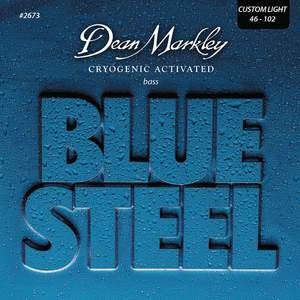 Dean Markley Blue Steel Bass Guitar Strings Custom Light 4 String 46-102