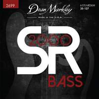 Dean Markley SR2000 High Performance Bass Guitar Strings Medium 6 String 35-128