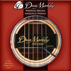 Dean markley acoustic guitar pickup  promag grand xm 24incable+clip