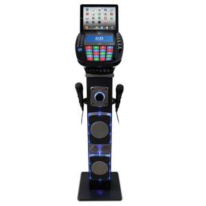 Easy Karaoke Bluetooth® System with Speaker Pedestal