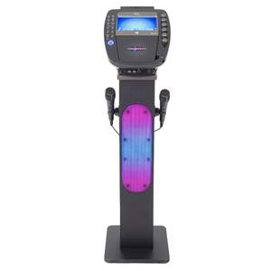 Easy Karaoke Bluetooth® System with Speaker Pedestal