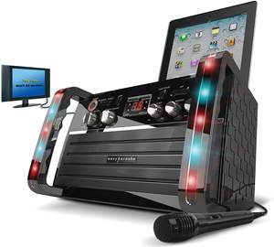 Easy Karaoke Bluetooth® System with LED Light Effects