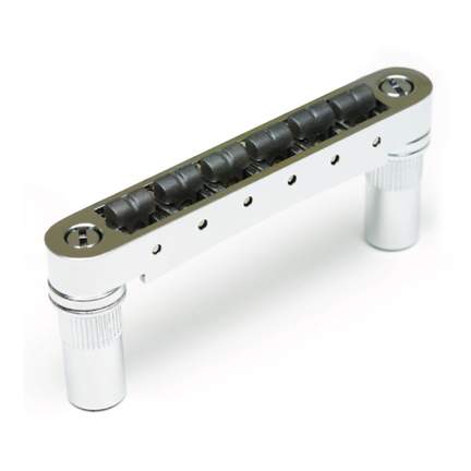 Graphtech ghost resomax nv bridge - 6mm ss chrome