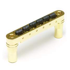 Graphtech ghost resomax nv bridge - 6mm ss gold