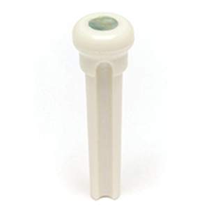 Graphtech tusq bridge pins - 4mm whitepaua dot -6 pces