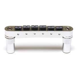Graphtech ss resomax nv2 autolock bridge 6mm - black nickel