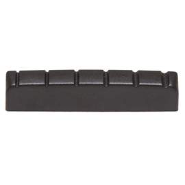 Graphtech black tusq xl nut slotted 1 58inch
