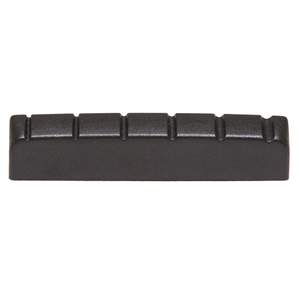Graphtech black tusq xl nut slotted 1 58inch