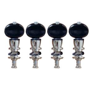 Grover Champion Banjo Pegs (Set of 4) ~ Nickel
